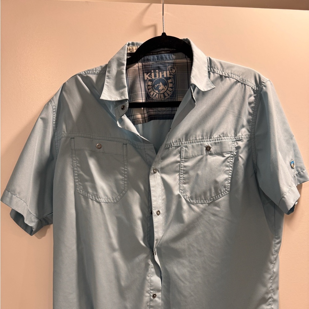 Kuhl button down short sleeve shirt